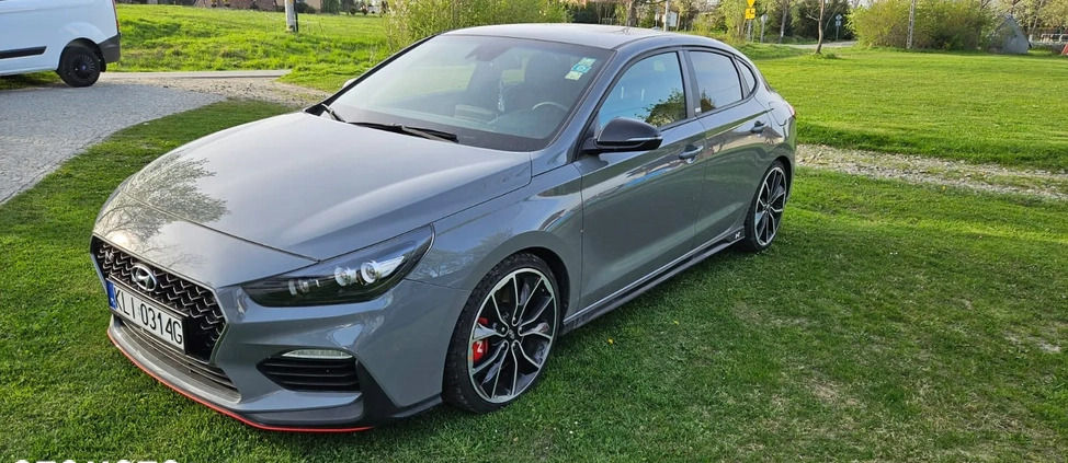 Hyundai i30 N cena 105000 przebieg: 48052, rok produkcji 2020 z Limanowa małe 562